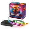 Image de WiZ HDMI Sync Box avec éclairage TV, Synchronise les lumières avec vos films, HDMI 2.0 Prise en charge 4K à 60Hz, Ruban LED RGBIC pour TV de 55 à 65 pouces, Contrôle via application/voix