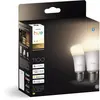 Image de Ampoule LED connectée PHILIPS HUE E27 White 75W pack de 2