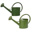 Image de Arrosoir avec pommeau de douche 5 l en métal vert 1 pièce - Plantes de jardin, balcon et terrasse - Arrosoir - Pichet avec douchette - Arrosoir de jardin extérieur