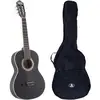 Image de LaPaz C30BK klassieke gitaar 3/4-formaat zwart + gigbag