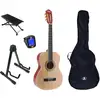 Image de LaPaz 002 NT klassieke gitaar 3/4-formaat naturel + accessoires