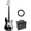Image de Fazley FPB118 Black elektrische basgitaar + versterker + kabel