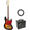 Image de Fazley FJB218 Sunburst elektrische basgitaar + versterker + kabel