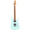 Image de Fazley Sunset Series Sand Shark Sky Blue elektrische gitaar met gigbag