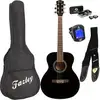 Image de Fazley W40-BK-3/4 westerngitaar starterset