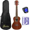 Image de Fazley K23-W concert ukelele starterset