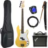Image de Fazley Classic Series FPB118 Yellow basgitaar starterset