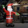 Image de vidaXL Père Noël gonflable avec LED Décoration de Noël IP44 4,5 m