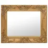 Image de vidaXL Miroir mural style baroque 50x40 cm Doré