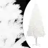 Image de vidaXL Arbre de Noël artificiel aiguilles réalistes blanc 240 cm