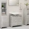 Image de vidaXL Armoire de salle de bain Gris béton 60x33x61 cm Bois ingénierie