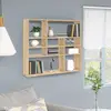 Image de vidaXL Étagère murale Chêne sonoma 90x16x78 cm Bois d’ingénierie