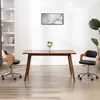 Image de vidaXL Chaises pivotantes à manger lot de 2 bois courbé et similicuir