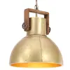 Image de vidaXL Lampe suspendue industrielle 25 W Laiton Rond 40 cm E27