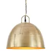 Image de vidaXL Lampe suspendue industrielle vintage 25 W Laiton Rond 31 cm E27