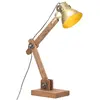 Image de vidaXL Lampe de bureau industrielle Laiton Rond 58x18x90 cm E27