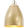 Image de vidaXL Lampe suspendue industrielle 25 W Laiton Rond 32 cm E27