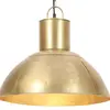 Image de vidaXL Lampe suspendue 25 W Laiton Rond 48 cm E27
