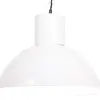 Image de vidaXL Lampe suspendue 25 W Blanc Rond 48 cm E27