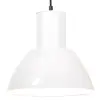 Image de vidaXL Lampe suspendue 25 W Blanc Rond 28,5 cm E27