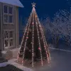 Image de vidaXL Guirlande lumineuse filet d'arbre de Noël 500 LED 500 cm