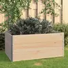 Image de vidaXL Jardinières surélevées 3 pcs 80x120 cm Bois de pin solide