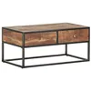 Image de vidaXL Table basse 90x50x40 cm Bois d'acacia brut