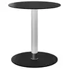 Image de vidaXL Table basse Noir 40 cm Verre trempé