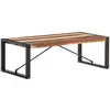 Image de vidaXL Table basse 120x60x40 cm Bois massif