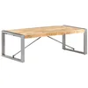Image de vidaXL Table basse 120x60x40 cm Bois de manguier brut