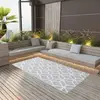 Image de vidaXL Tapis d'extérieur ARAKIL Gris 160x230 cm PP