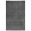 Image de vidaXL Paillasson lavable Anthracite 120x180 cm
