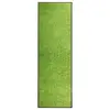 Image de vidaXL Paillasson lavable Vert 60x180 cm