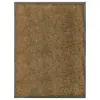 Image de vidaXL Paillasson lavable Marron 90x120 cm