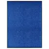 Image de vidaXL Paillasson lavable Bleu 90x120 cm
