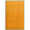 Image de vidaXL Deurmat wasbaar 120x180 cm oranje