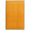Image de vidaXL Paillasson lavable Orange 120x180 cm