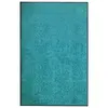 Image de vidaXL Paillasson lavable Cyan 120x180 cm