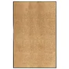 Image de Paillasson lavable 120 x 180 cm crème