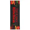 Image de vidaXL Tapis de sol de cuisine lavable Hot&Spicy 45x150 cm