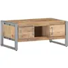 Image de vidaXL Table basse 95x50x40 cm Bois de manguier brut