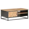 Image de vidaXL Table basse 90x50x35 cm Bois d'acacia massif