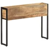 Image de vidaXL Jardinière 90x20x68 cm Bois de manguier brut