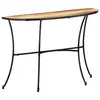 Image de vidaXL Table d'appoint 110x40x77 cm Bois de manguier massif
