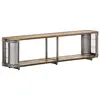 Image de vidaXL Meuble TV 150x30x40 cm Bois massif de manguier