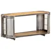 Image de vidaXL Meuble TV 90x30x40 cm Bois de manguier massif