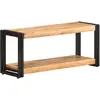 Image de vidaXL Meuble TV 90x30x40 cm Bois d'acacia solide