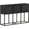 Image de vidaXL Buffet 115x30x76 cm Bois de manguier massif