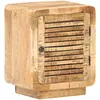 Image de vidaXL Table de chevet 40x30x50 cm Bois de manguier brut
