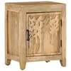 Image de vidaXL Table de chevet 40x30x50 cm Bois de manguier massif